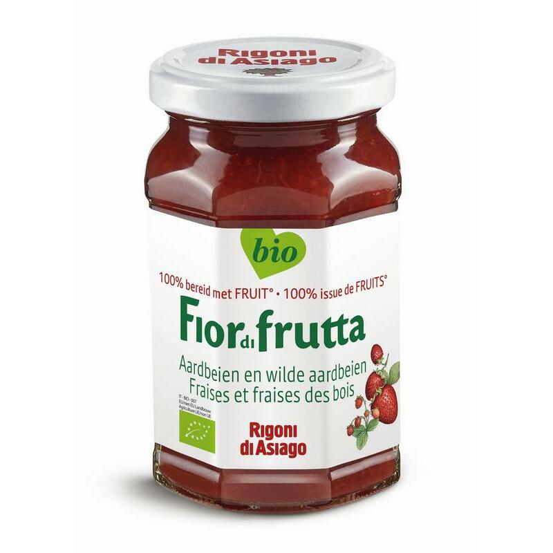 Fiordifrutta Aardbeienjam bio 250g