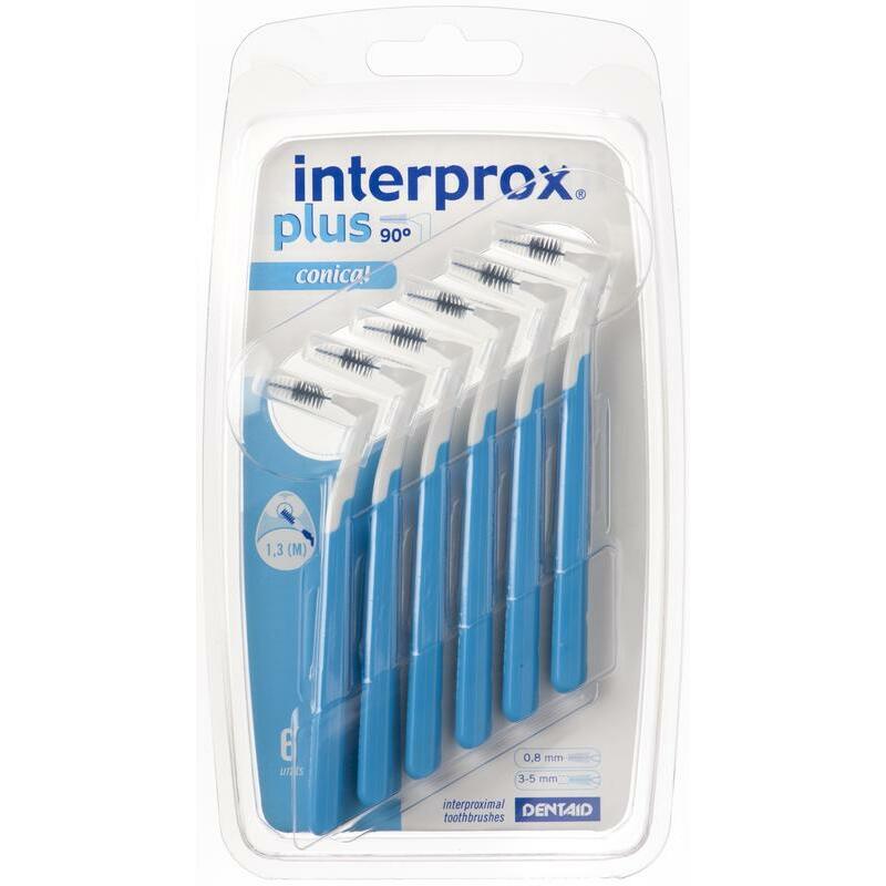 Interprox Plus ragers conical blauw 6st