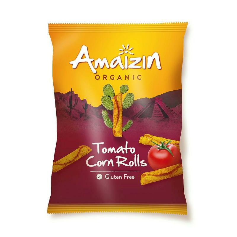 Amaizin Corn rolls tomaat bio 100g