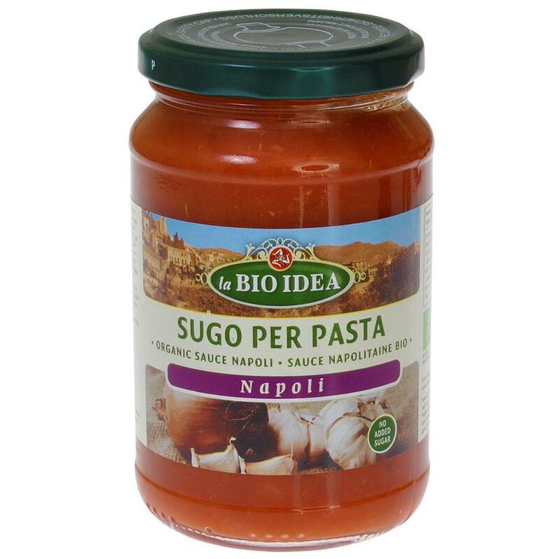 Bioidea Pastasaus napoli bio 340g