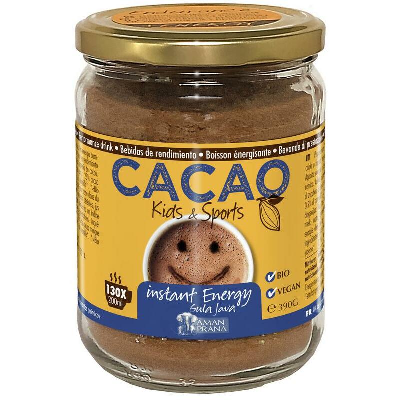 Amanprana Cacao kids & sport bio 390g