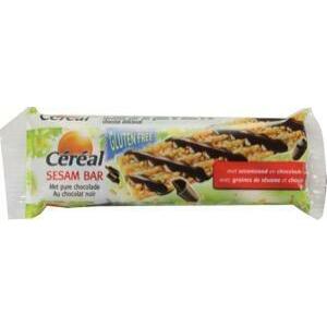 Cereal Sesambar chocolade 33g