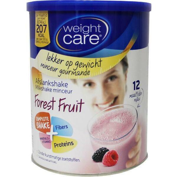 Weight Care Afslankshake bosvruchten 324g