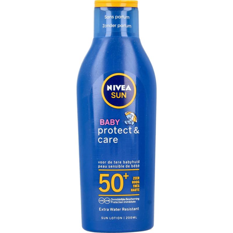 Nivea Sun protect & hydrate baby sun melk BF50+ 200ml