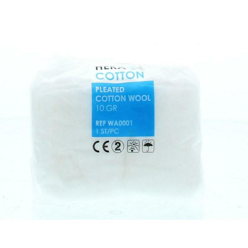 Heka Verbandwatten zigzag 10g