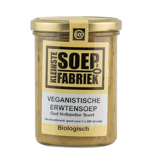 Kleinstesoepfabr Erwtensoep / snert veganistisch bio 400g