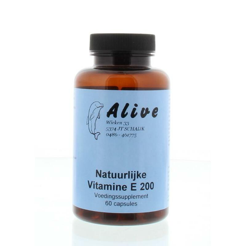 Alive Vitamine E 200 60ca