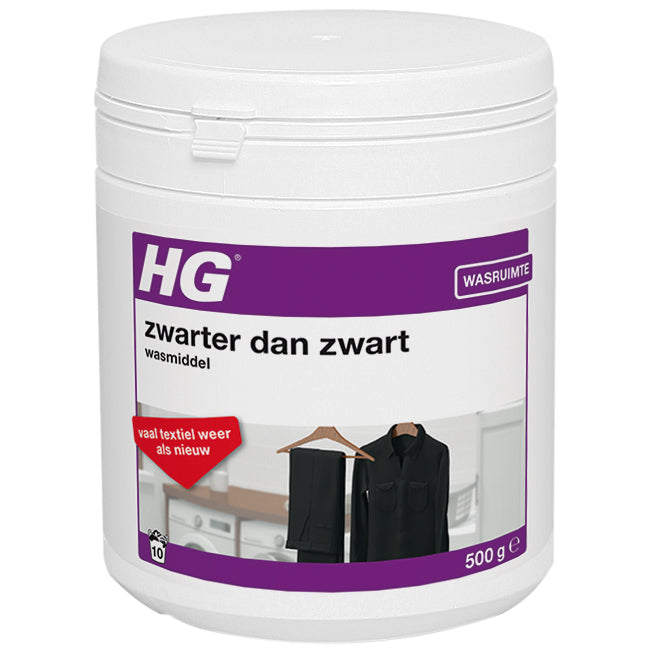 HG Wasmiddel zwarter dan zwart 500g