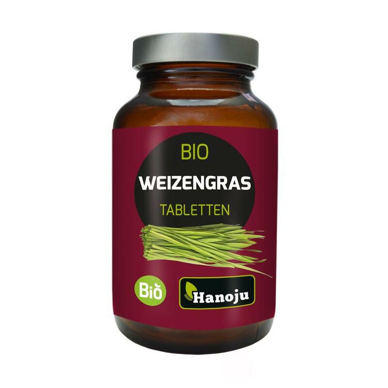 Hanoju Tarwegras pet flacon bio 180tb