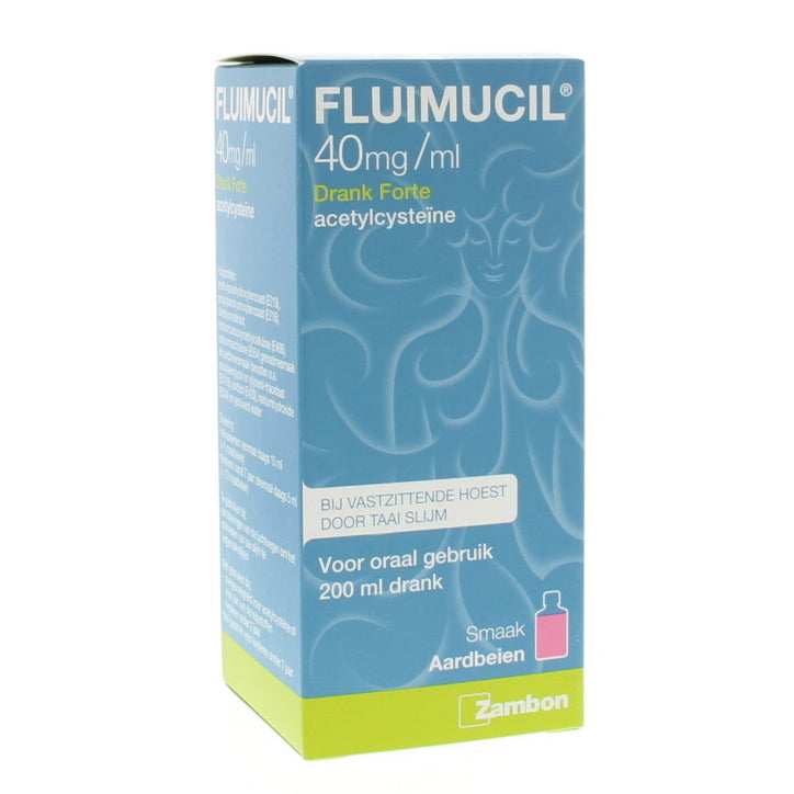 Fluimucil Drank forte 4% 200ml