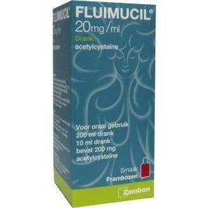 Fluimucil Drank 20mg/ml 200ml