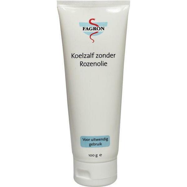 Fagron Koelzalf zonder rozenolie zonder doosje en bijslui 100g