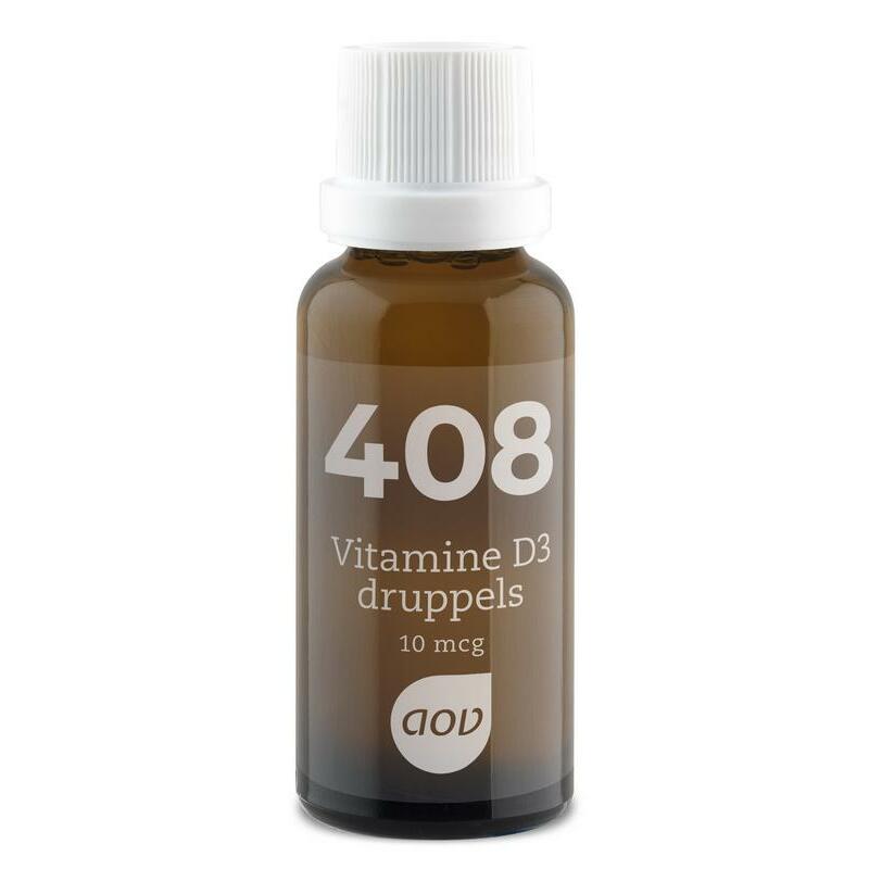 AOV 408 Vitamine D3 druppels 10 mcg 25ml