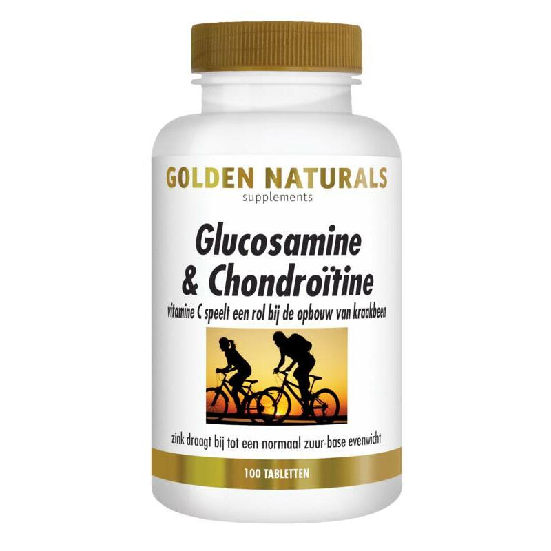 Golden Naturals Glucosamine & Chondroitine 100tb
