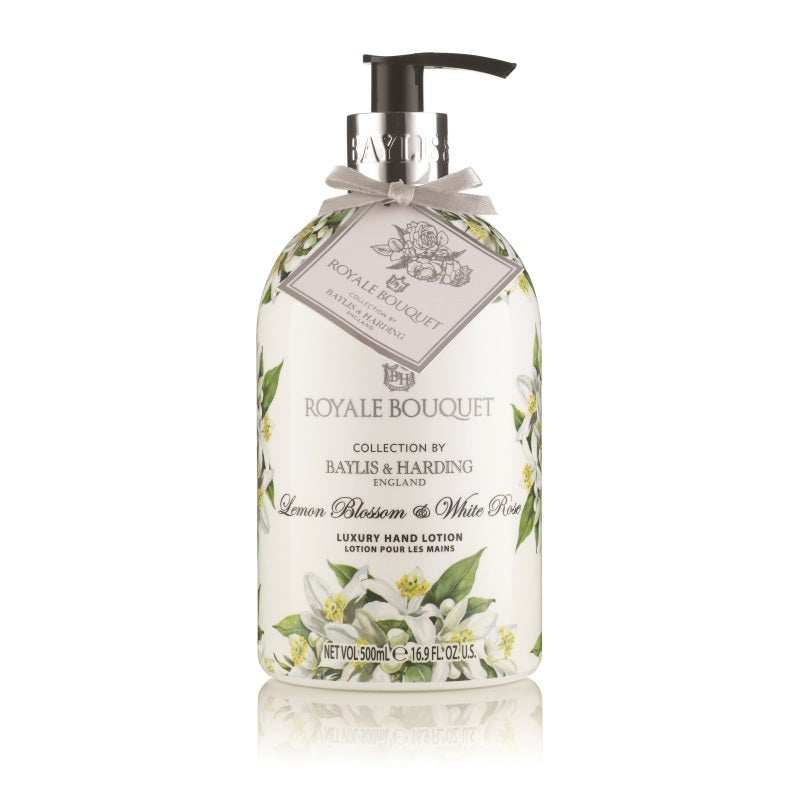 Baylis & Harding Royale bouquet handlotion lemonblossom & whiterose 500ml