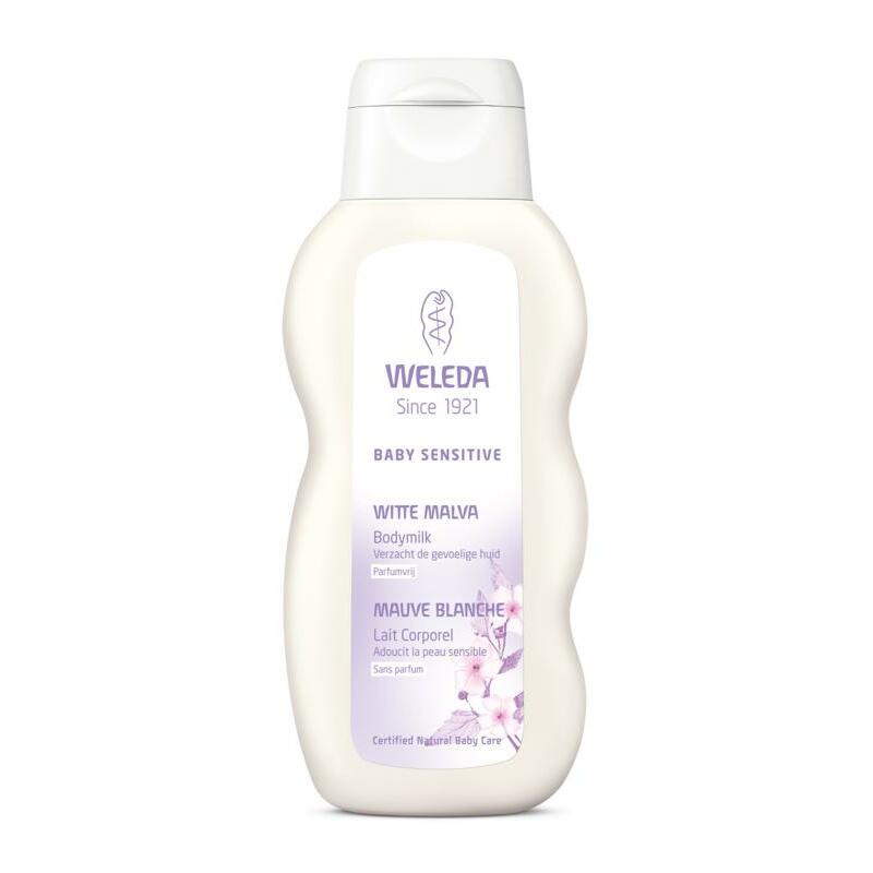 Weleda Baby witte malva sensitive bodymilk 200ml