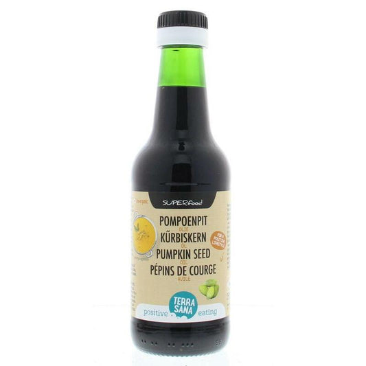 Terrasana Pompoenpit olie koudgeperst (in glas) bio 250ml
