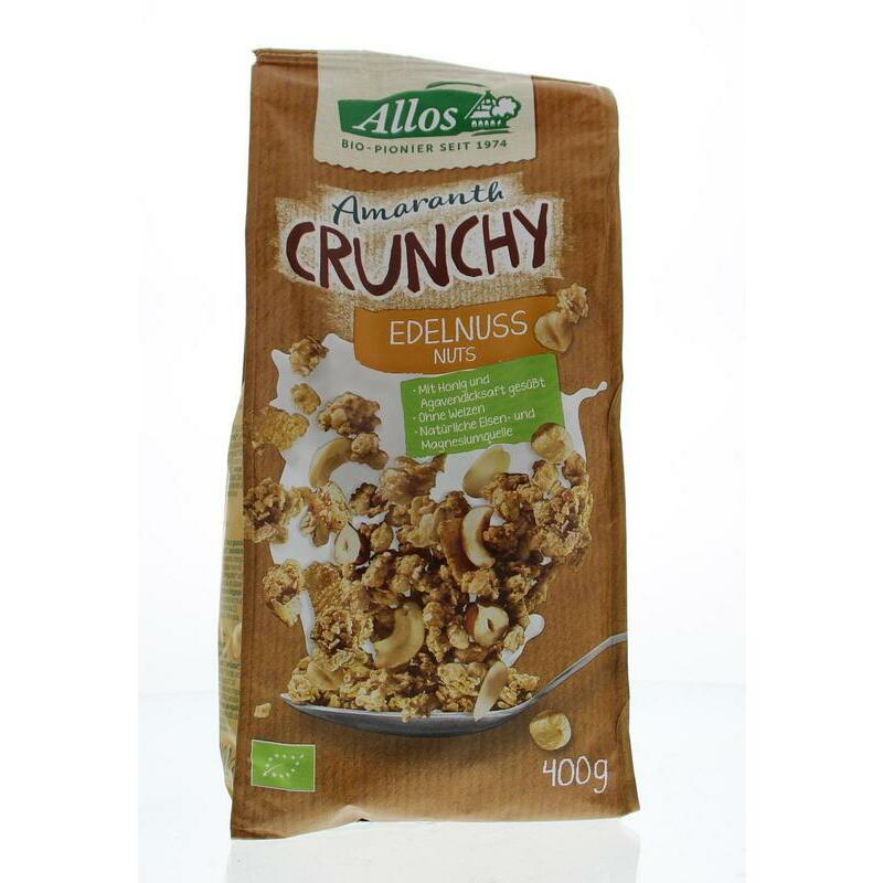 Allos Crunchy amarant triple nuts bio 400g