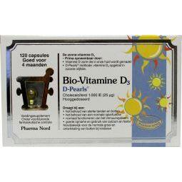 Pharma Nord Bio vitamine D3 25 mcg 1000IE 120ca