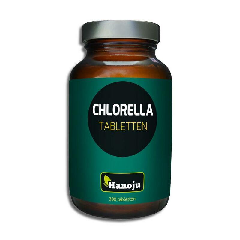 Hanoju Chlorella premium 400 mg pet flacon 300tb