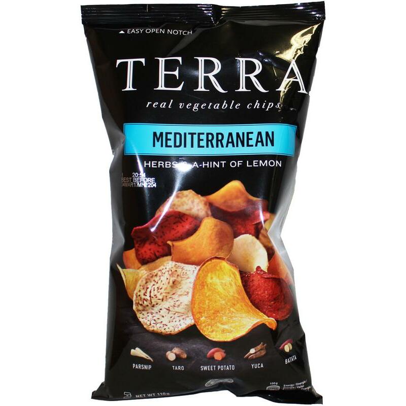 Terra Chips Mediterranean aardappelchips 110g
