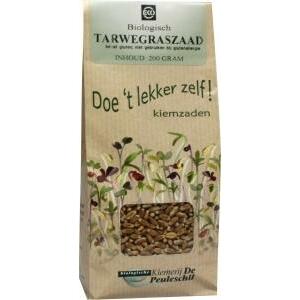 Peuleschil Tarwegras zaad bio 150g