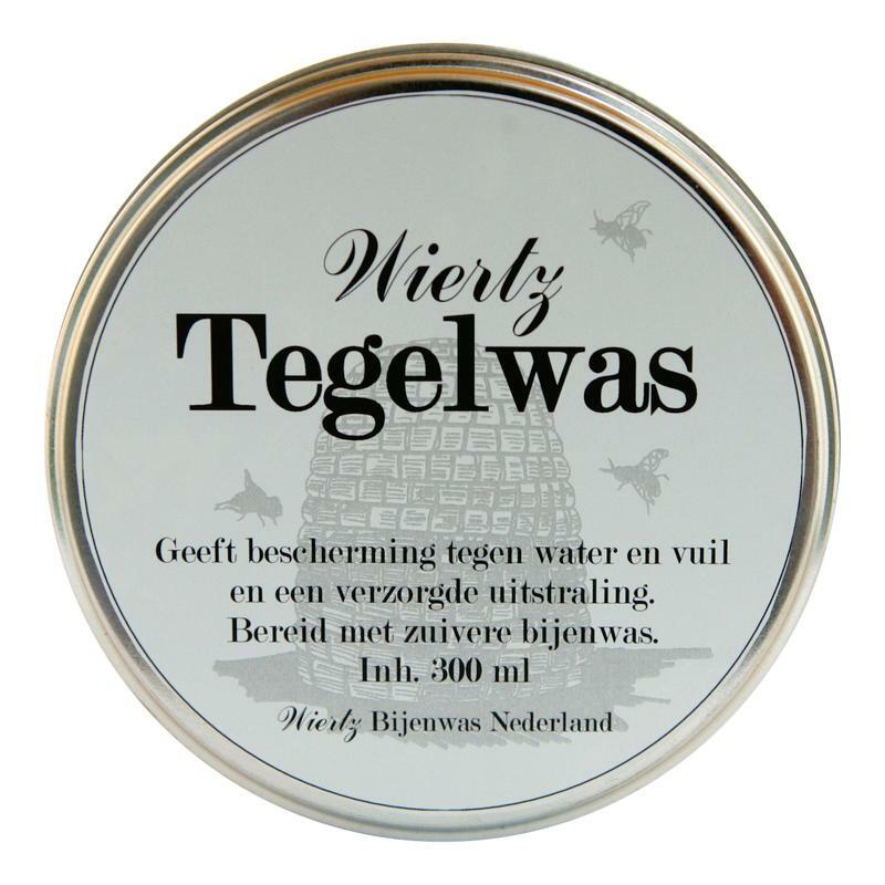 Wiertz Tegelwas zwart 250g