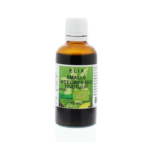 Elix Smalle weegbree tinctuur bio 50ml