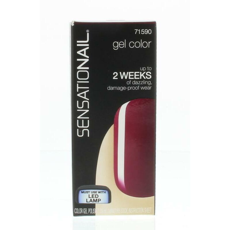 Sensationail Color gel sugar plum 7.39ml