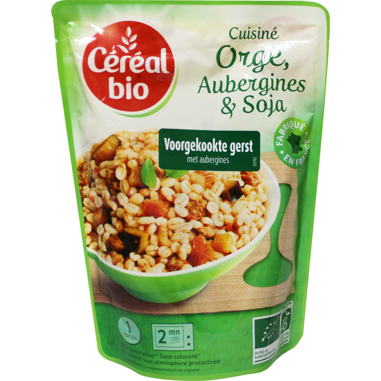 Cereal Bio Stoofpotje van gierst aubergines en soja bio 250g