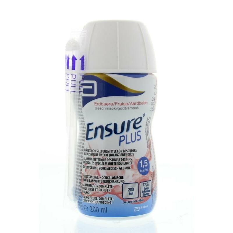 Ensure Plus aardbei 200ml