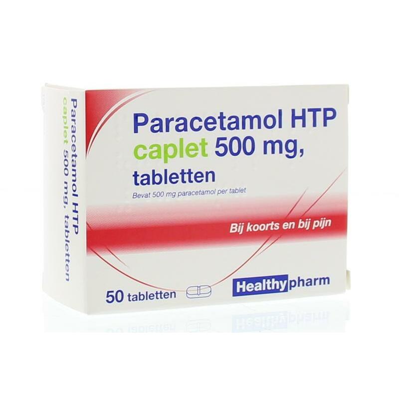 Healthypharm Paracetamol caplet 500 50st