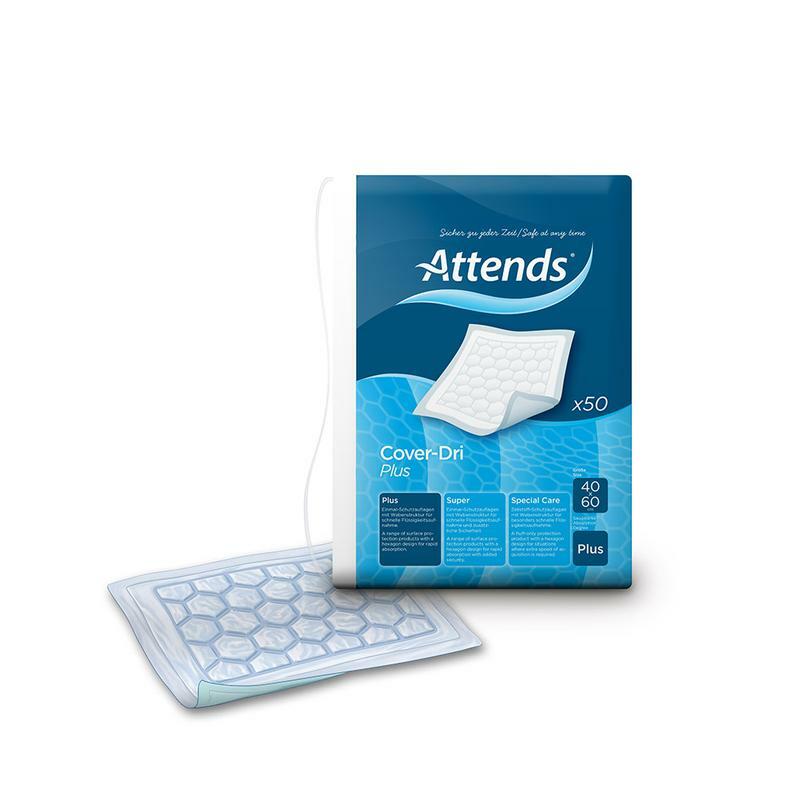 Attends Cover dri+ 40 x 60 50st