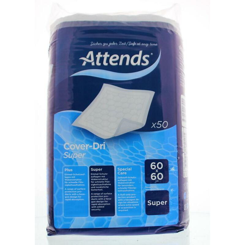 Attends Cover dri super 60 x 60 50st