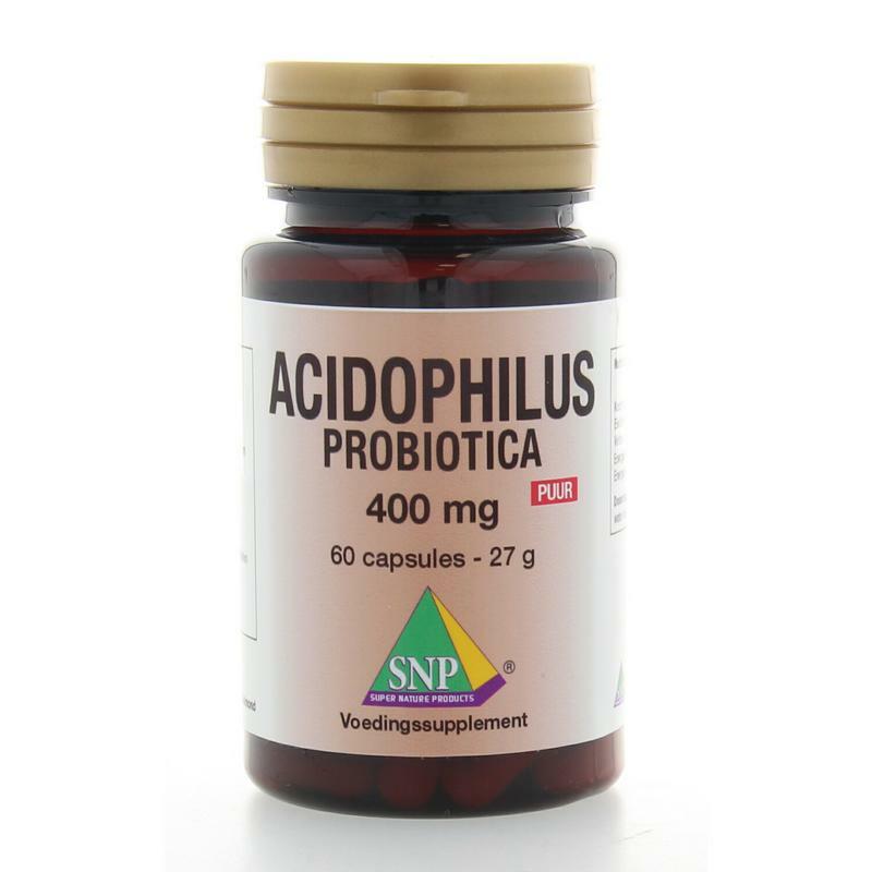 SNP Acidophilus probiotica 400 mg puur 60ca