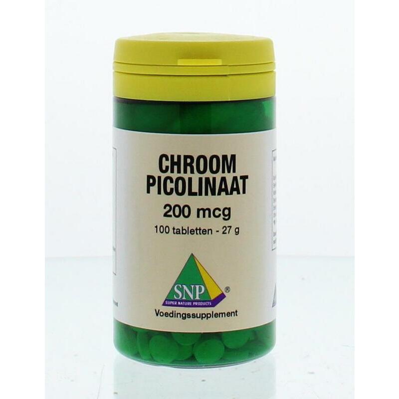 SNP Chroom picolinaat 200 mcg 100tb