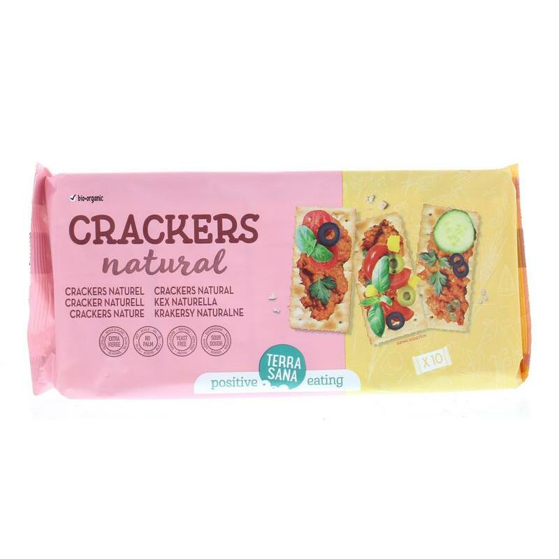 Terrasana Crackers naturel bio 300g