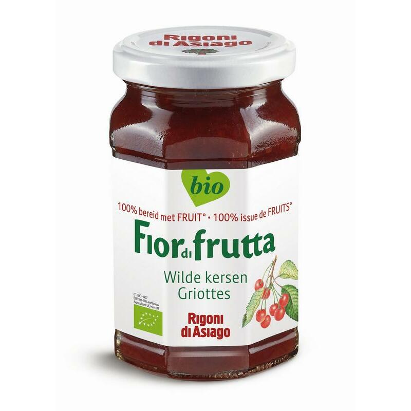 Fiordifrutta Wilde kersenjam bio 250g