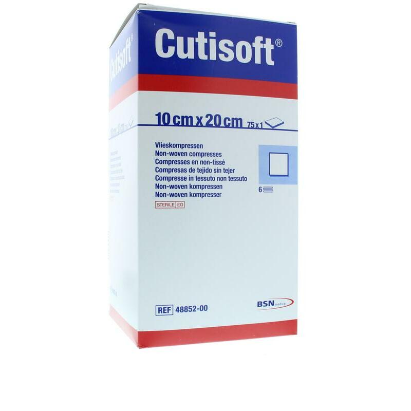 Cutisoft Cotton steriel 10 x 20cm 50st
