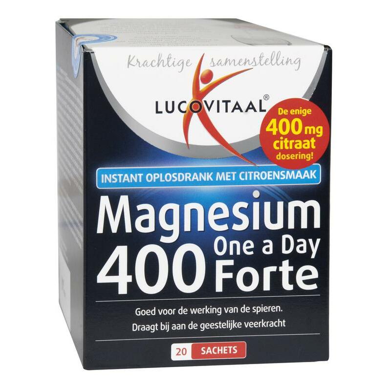 Lucovitaal Magnesium 400 forte 20sach