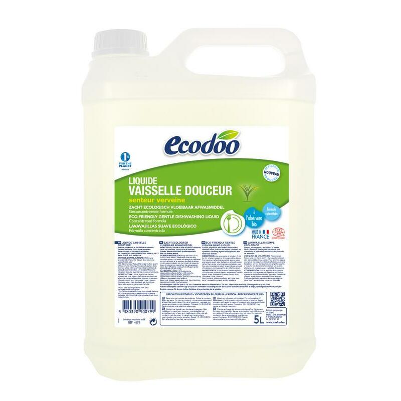 Ecodoo Afwasmiddel vloeibaar zacht navul jerrycan bio 5000ml