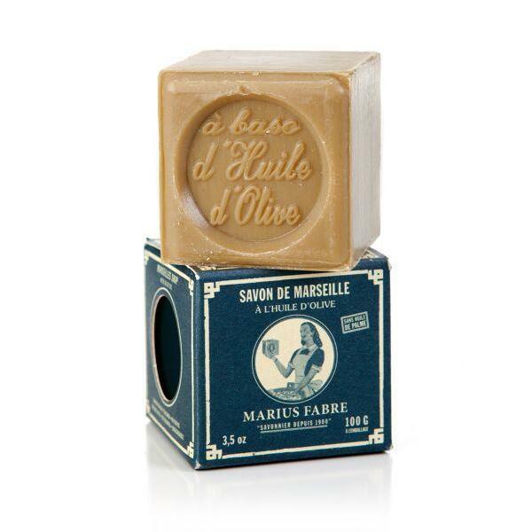 Marius Fabre Savon marseille zeep in doos olijf 100g