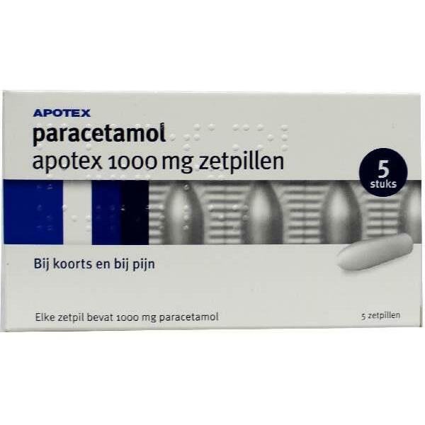 Apotex Paracetamol 1000 mg 5zp