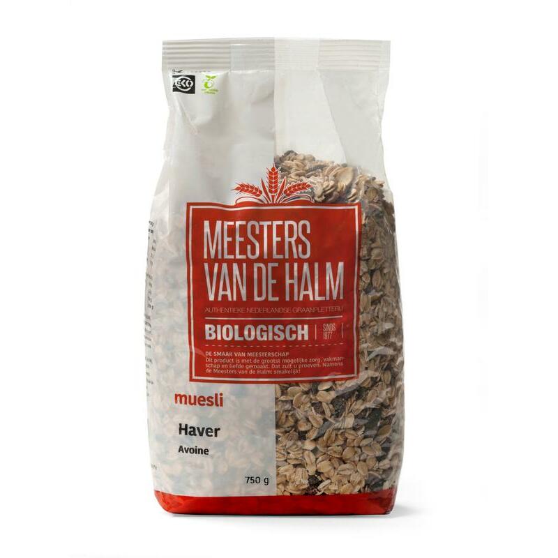 De Halm Havermuesli bio 750g