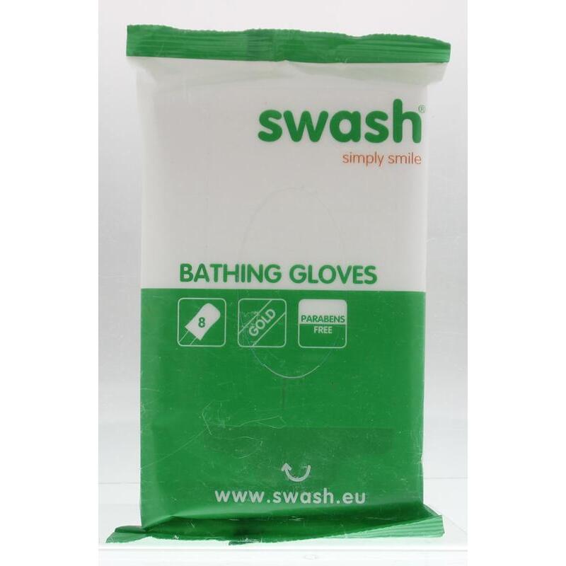 Smove Swash washandje gold vochtig 8st