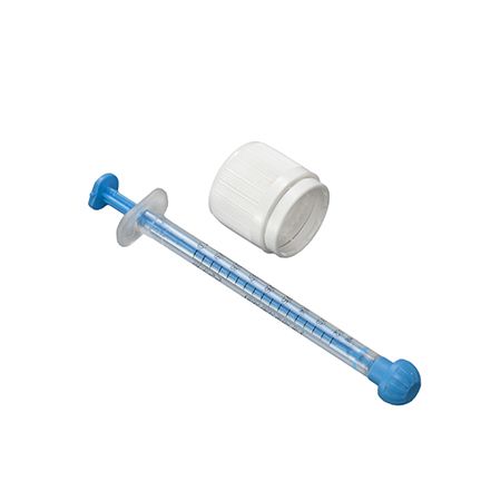 Spruyt Hillen Doseerspuit 1ml & dop 18mm kindvriendelijk 50st