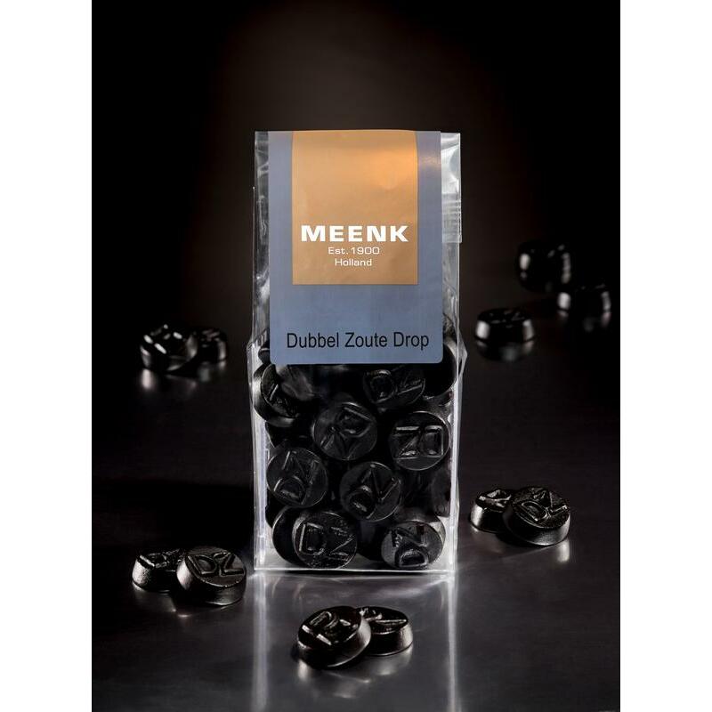Meenk Dubbelzoute drop 180g