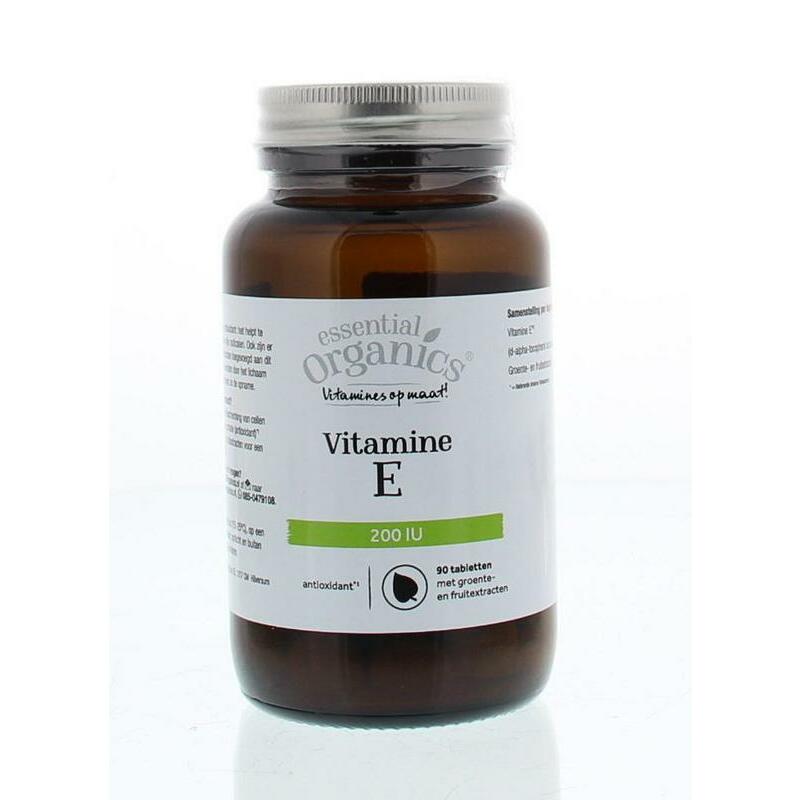 Essential Organ Vitamine E D-alpha-tocoferol succinaat 90tb