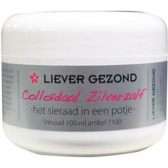 Liever Gezond Colloidaal zilverzalf 100ml
