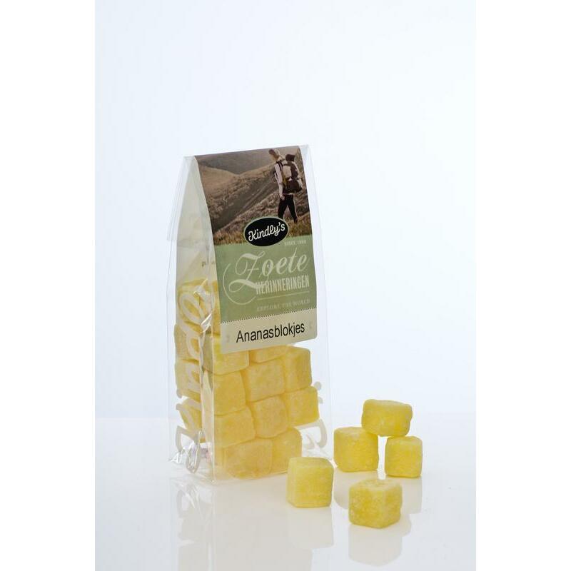 Kindly's Ananasblokjes zoete herinneringen 160g